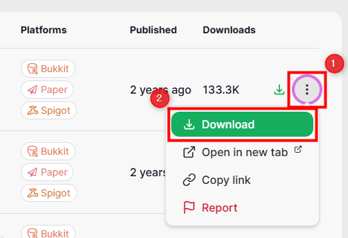 画像：「Download」をクリックする