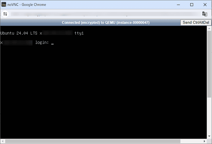 画像：「root」と入力する